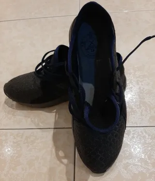 Zapatillas Munich Talla 41 Marrón y Azul