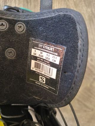 Salomon Ivy Scarponi Snowboard 38 - 23,5 cm Donna