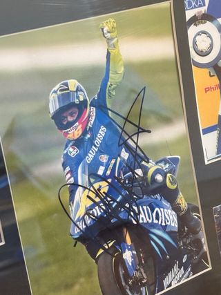 Cuadro firmado Valentino Rossi