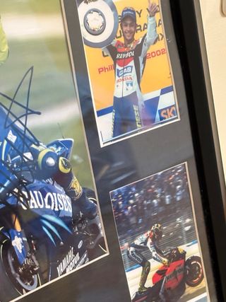 Cuadro firmado Valentino Rossi