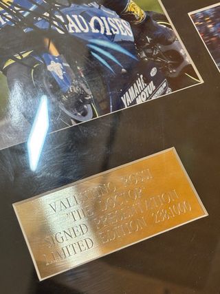 Cuadro firmado Valentino Rossi