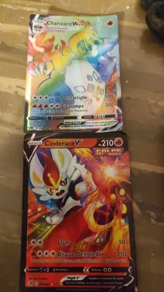 Carte Pokémon V, VMAX, GX e Allenatore