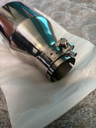 Cola de escape acero inoxidable 51mm-101mm