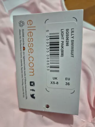 Bañador rosa Ellesse