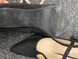 Zara Basic Zapatos Negros Mujer Talla 38