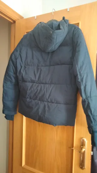 Abrigo azul hombre talla L