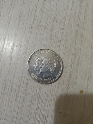 Moneda España 12€ 2007 Juan Carlos y Sofía