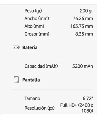 Motorola Moto G 56 256GB Negro