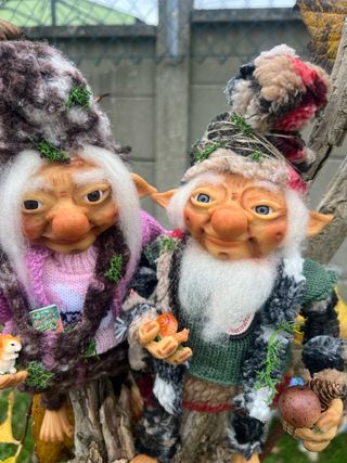 Duendes decorativos artesanales