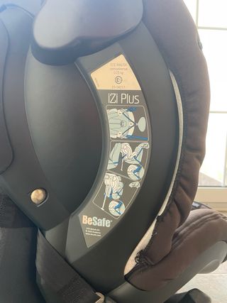 Silla coche BeSafe a contramarcha.