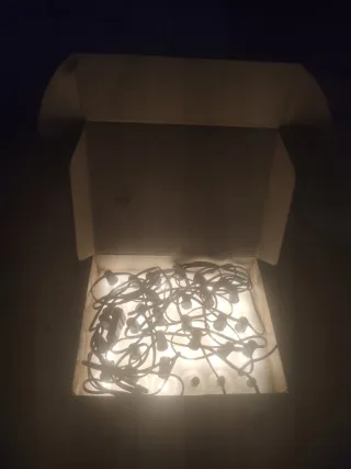 Stringa luminosa G40 bianco caldo interno/esterno