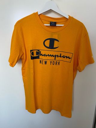 Conjunto Champion Negro y Amarillo