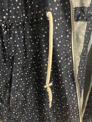 Chubasquero Parka azul talla M