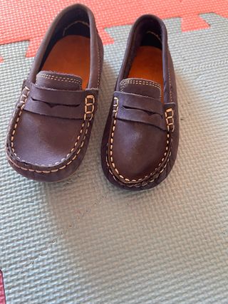 Mocasines Zara Niños Talla 24