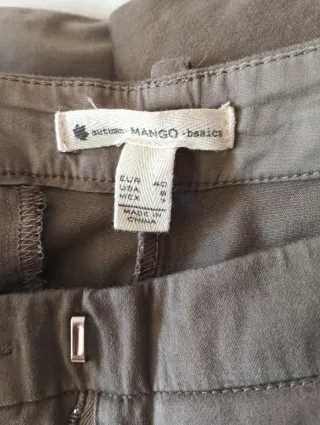 Pantalones mujer Mango Talla.40