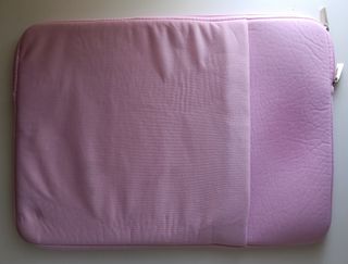 Funda portátil acolchada rosa 13