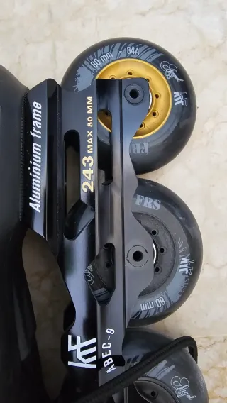 Patines en línea mujer KRF Angel negro