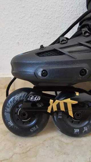 Patines en línea mujer KRF Angel negro