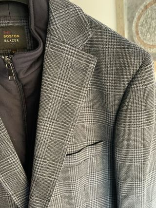 Americana The Boston Blazer Gris Talla 54