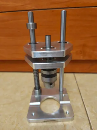 Plantilla perforación de carpintería metal