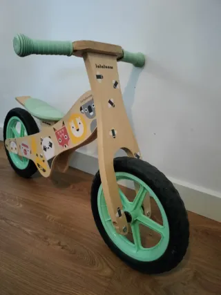 Bicicleta madera sin pedales LALALOOOM