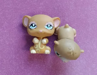 Lote de 2 figuras Littlest Pet Shop