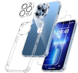 Custodia iPhone 13 Pro + 2 Proteggi Schermo