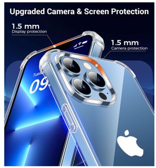 Custodia iPhone 13 Pro + 2 Proteggi Schermo