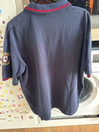 Polo Bomberos Sevilla m.ll. azul