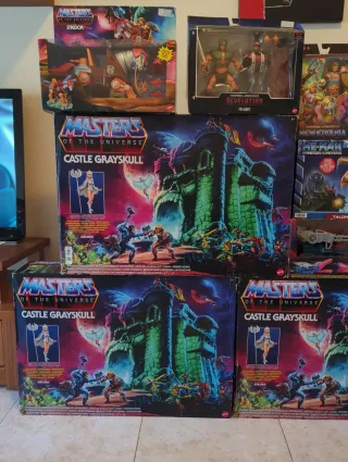 Lote Masters del Universo Castle Grayskull