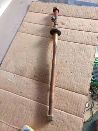 Tubo sonda caldera Inmergas cobre