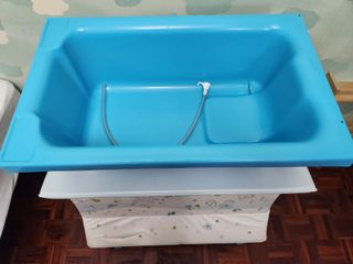 Bañera Cambiador Brevi Azul