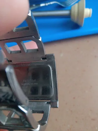 Reloj Dangelo Negro y Plateado