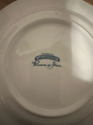 Set 18 piatti provenzali (9 fondi, 9 piani)