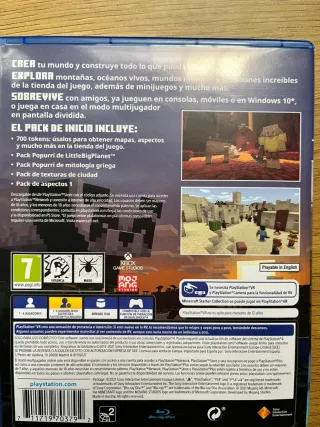 Minecraft PS4 VR compatibile