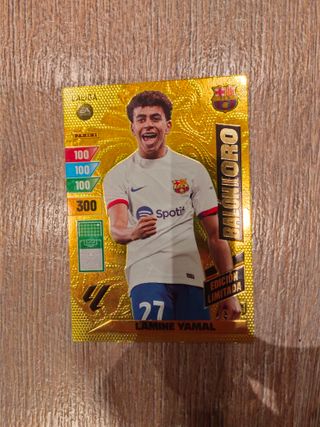Cromo Lamine Yamal Balón de Oro Edición Limitada
