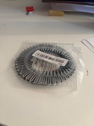 Cintas para el pelo transparentes y negras