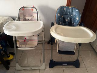 2 tronas bebé Chicco Polly