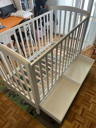 Lettino Giordani bianco