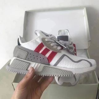 Adidas Zapatillas Blancas Rojas