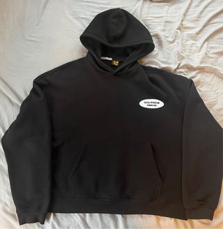 Sudadera Zara Negra con Capucha Talla XL