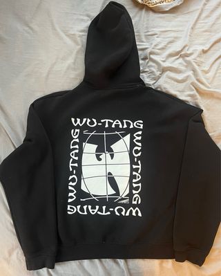 Sudadera Zara Negra con Capucha Talla XL