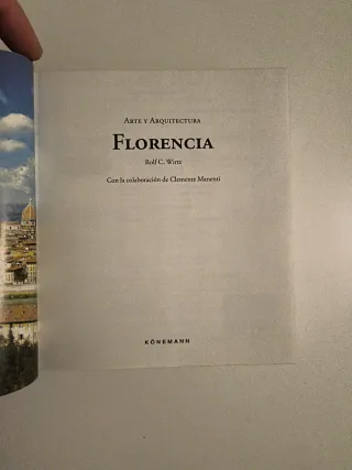 Arte Y Arquitectura Florencia (Spanish Edition)