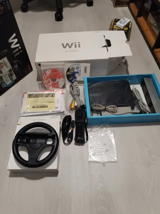 Nintendo Wii Mario Kart Wii Pack Nero