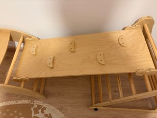 Estructura de juego de madera para niños