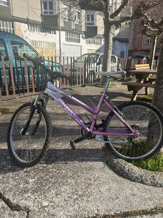 Bicicleta infantil niña rosa
