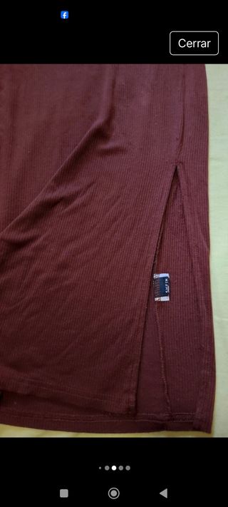 Conjunto top y falda larga