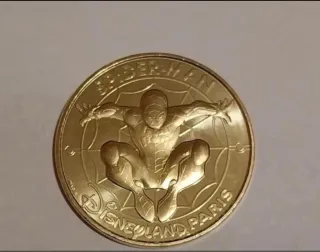 Moneda Disneyland Paris Spiderman