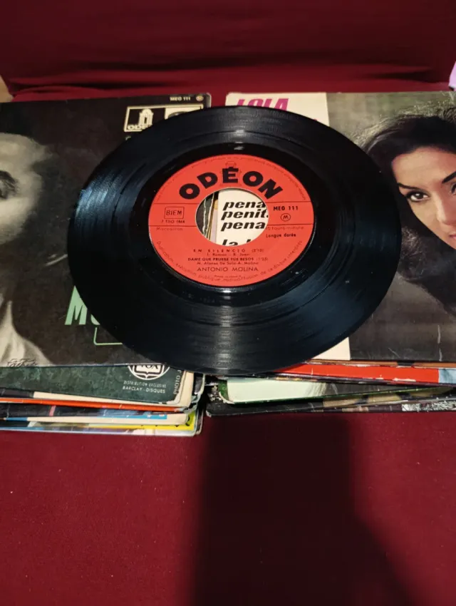 46 Vinilos 45 RPM Flamenco y Sevillanas