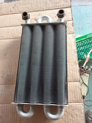 Intercambiador calor secundario caldera Inmergas